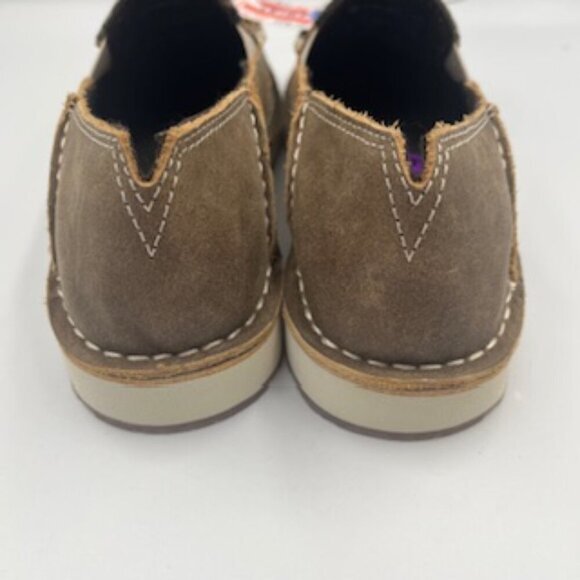 NEW Ariat Cruisers Brown Bomber Chimayo Leather Women’s Slip On Shoes Size 6.5 - Picture 3 of 13